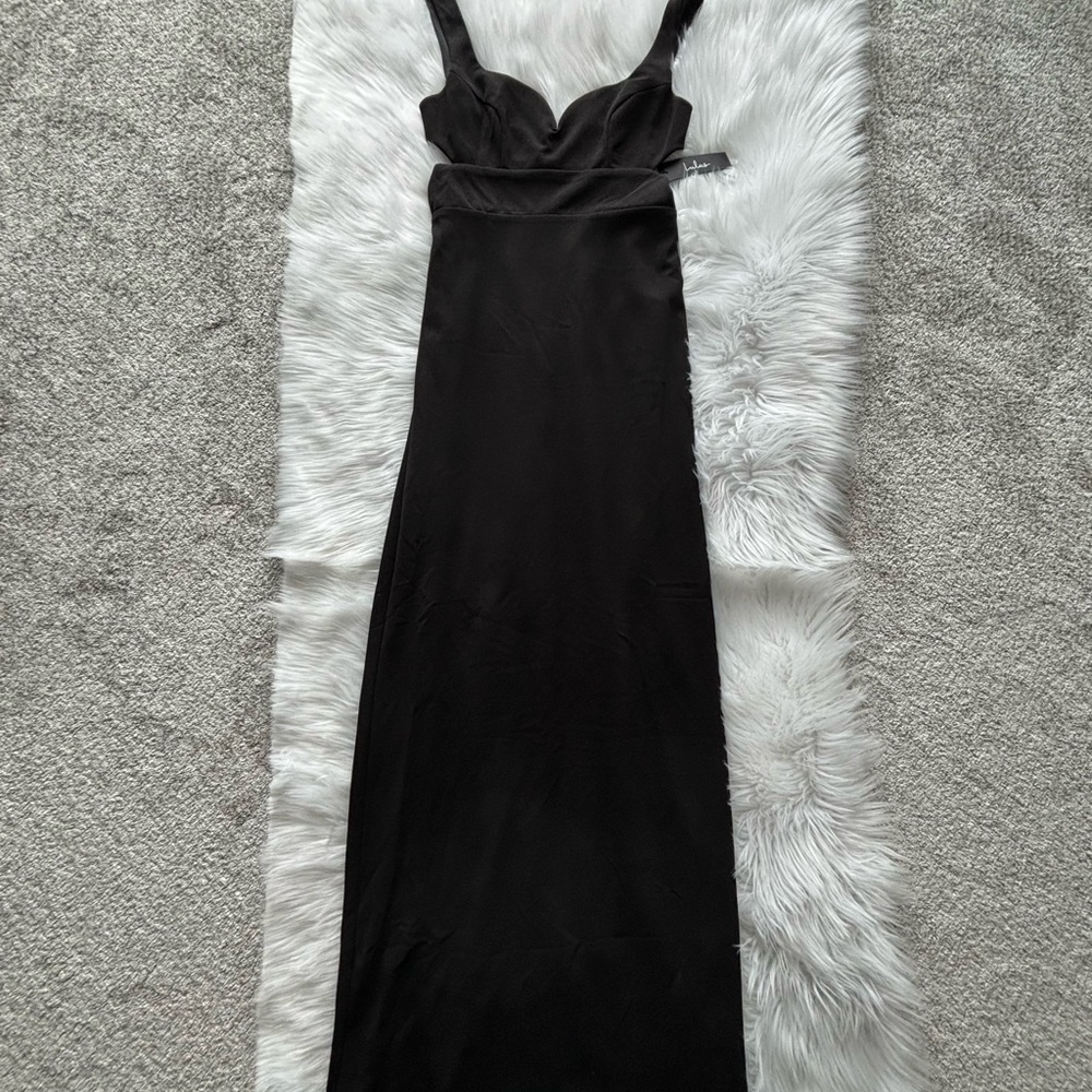 Lulu's Black Maxi Dress